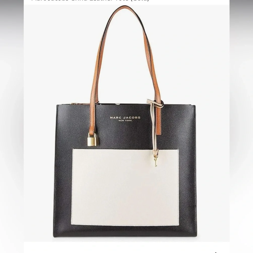Marc Jacobs Black, Tan and Cream Bag - Picture 1 of 16